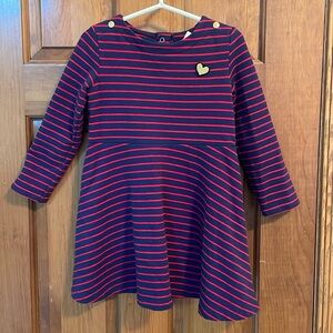 Oshkosh Long Sleeve Cotton Dress - Size 3T